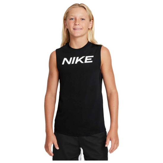 Nike Παιδική αμάνικη μπλούζα Pro Top